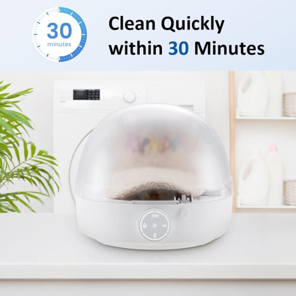 Automatic Cap Cleaner with steam and Dry,steam Cleaning&Ironing and Drying for Bucket hat Baseball Cap,hat Cleaner&Dryer for Trucker hat etc - Image 3