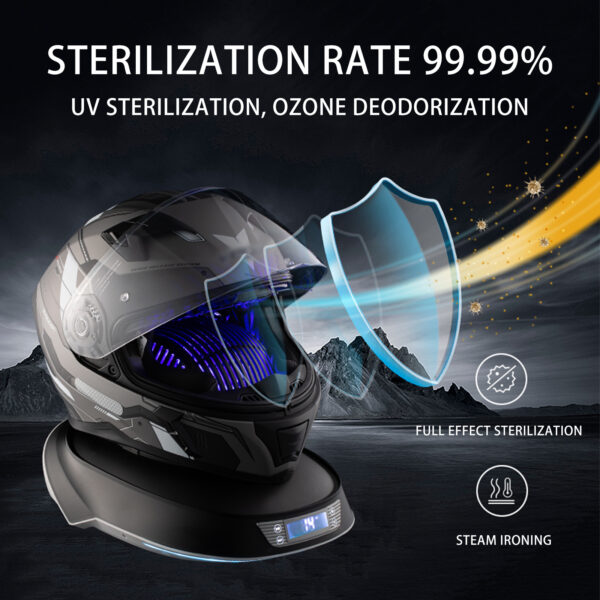 Cap & Helmet Care Machine,Restore Misshapen Cap Natural Shape with Steam and Hot&Cold Wind,Helmet Steaming Drying,Remove Odor with Ozon